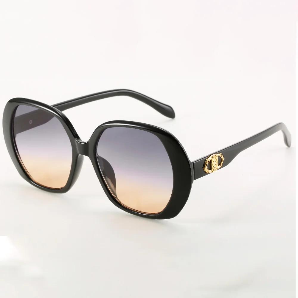 Retro Oval Sunglasses For Women Men Luxury Fashion Brand Female Sun Glasses Punk Unisex Stylish Shades Uv400 Colored Glasses