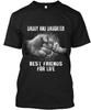 Father And Daugther Dad Daddy Daughter Best Friends T-Shirt Made In USA S-5XL