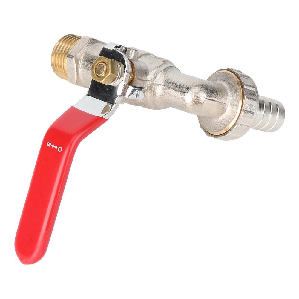 G12" Outside Garden Tap Easy Turn OnOff Lever Handle Water Supply Faucet