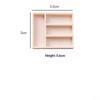 5Pcs 1/12 Dollhouse Tableware Sundries Storage Tray Table Drawer Storage Case Dressing Desk Jewelry Stationery Organizer