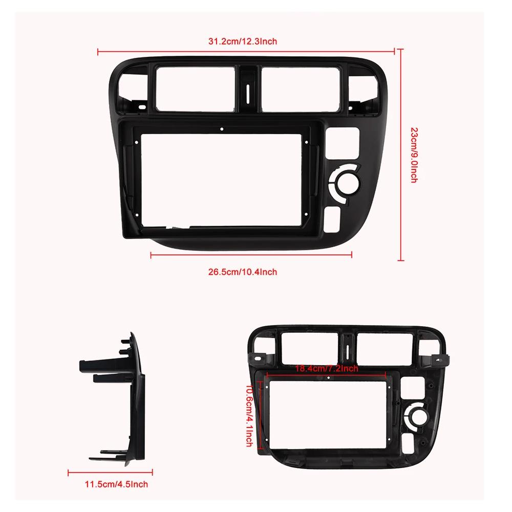 9.7" Vertical Style Tesla Screen Android For Honda Civic 1996-1999 Multimedia Car Radio GPS Navigation player