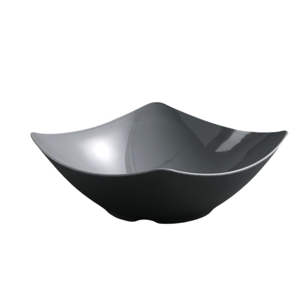 10 Stück Hitzebeständige Suppenschüssel Plastik Snackschale Multifunktionaler Quadratischer Salatteller Restaurant