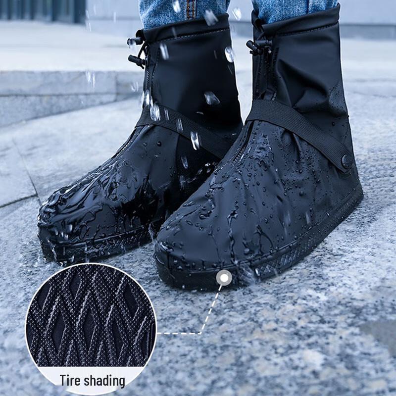 JAJALIN Waterproof Non-slip Reusable Shoe Covers
