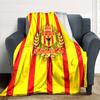 KV Mechelen Print Flannel Blanket High Quality Warm Comfortable Cover for All Seasons Perfect for Gifts Home Decor
