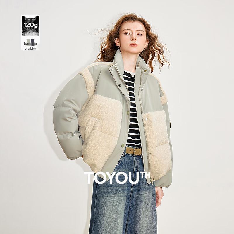 Chuyu Women's 2025 Winter Three-Proof Oxford Fabric Fluffy Lightweight Down Jacket