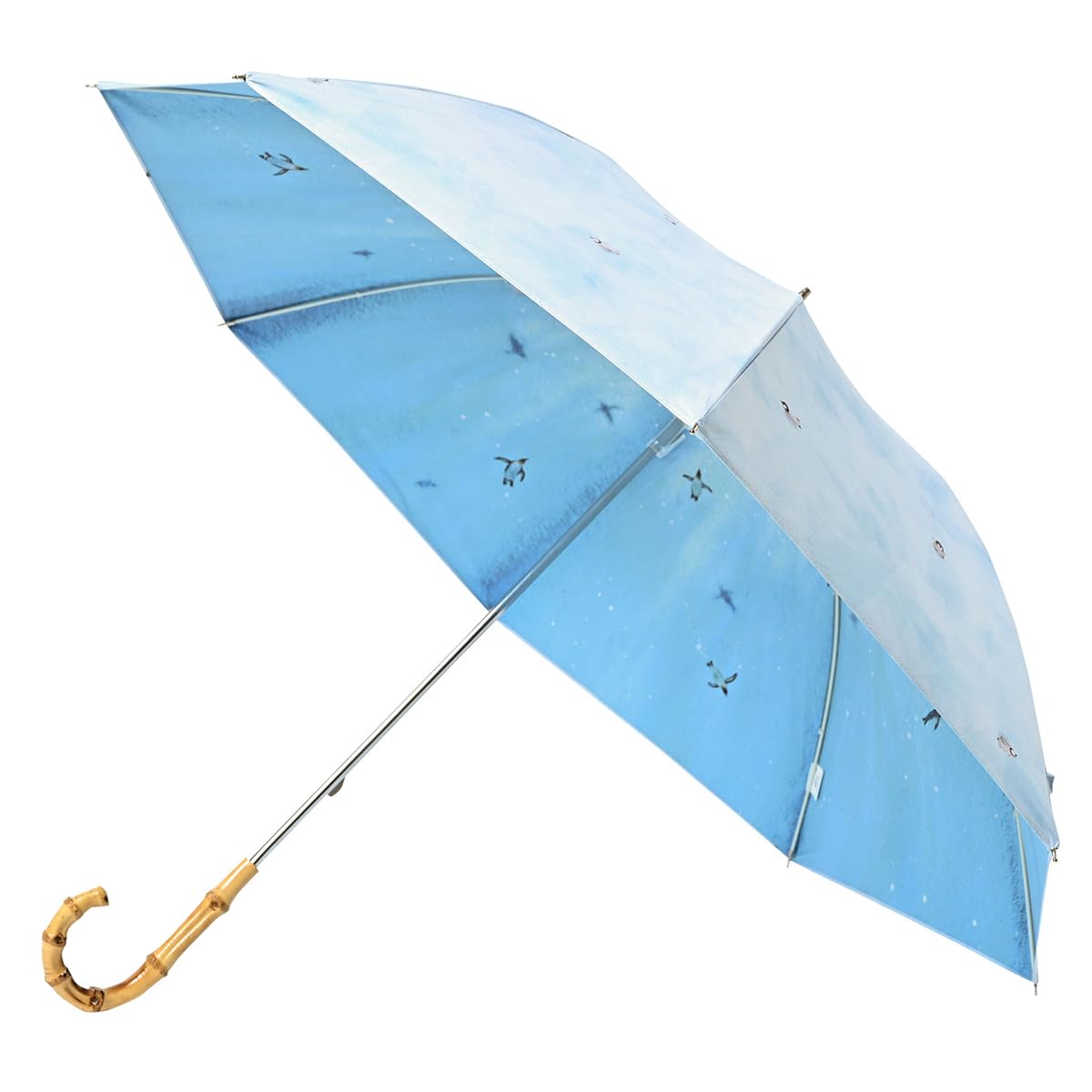 

Nifty Colors Длинный зонт Защита от солнца 2 стороны Пингвин 2495BL синий