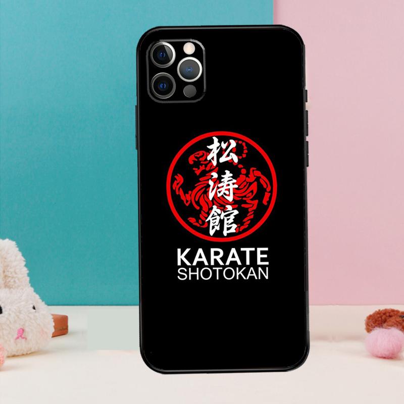 Shotokan Karate Symbol Case For iPhone 14 13 12 11 15 16 Pro Max X XR XS Max 14 Plus Soft Back Cover