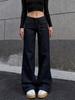 American Style High Street Hot Girl Low Waist Slimming Jeans Women Autumn Vintage Y2K Millennial Style Drapey Casual Long Pants