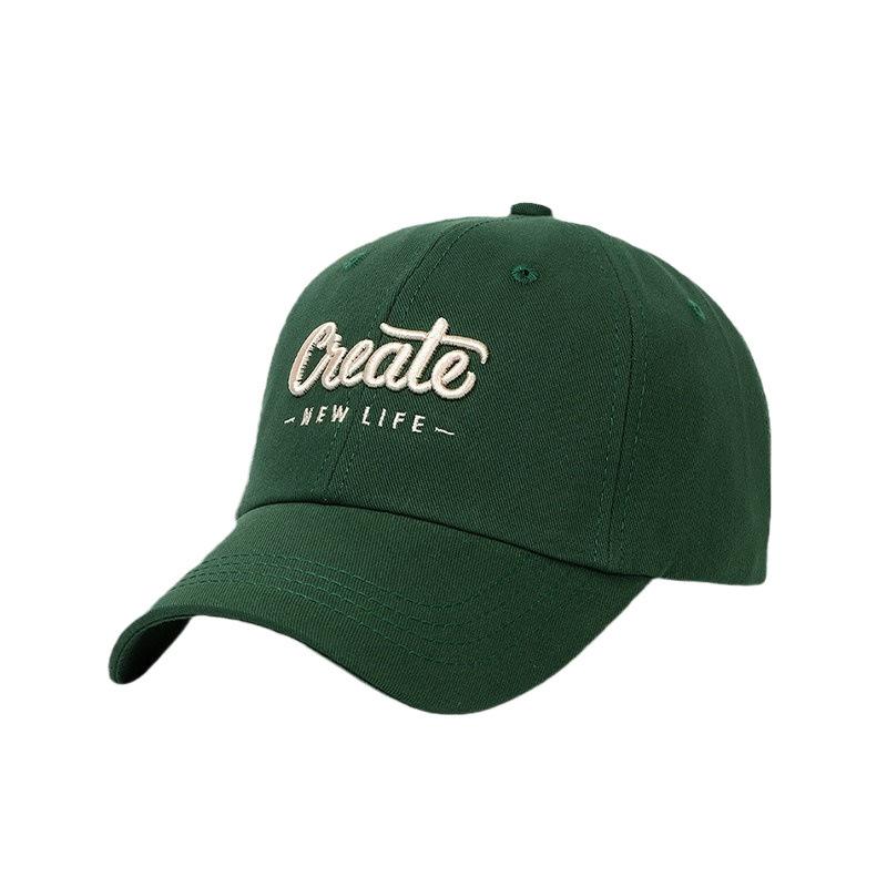 

Baseball Cap Adjustable Sun Hat UV Protection Summer Spring Fashion Men Women Casual Bucket Hat for Outdoor Sports Travel зелёный