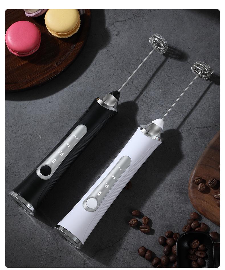 Electric Handheld Egg & Milk Frother for Coffee & Whipping
