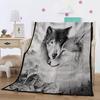 New 3D Wolf Printing Theme blanket Housewarming Gift Decoration summer blanket Plush blanket