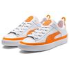 Puma Wymawiaj x Basket Vintage Żywy Pomarańczowy Unisex Trampki Białe 381255-01