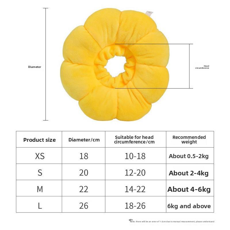 

Легкий Елизаветинский воротник для питомца, водонепроницаемая защита шеи, защита от царапин и вылизывания, воротник стыда, защита от укусов, покрытие для защиты после стерилизации XS（ 0.5-2kg ）