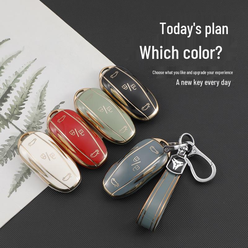 Tesla Key Cover: TPU Protective Shell for Model 3/Model Y