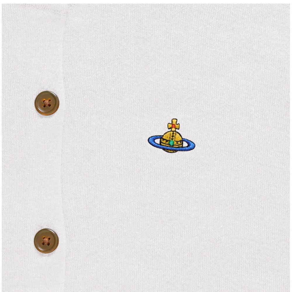 Vivienne Westwood Women Cardigan Orb Logo Wool Silk 1803002p Y001a P403