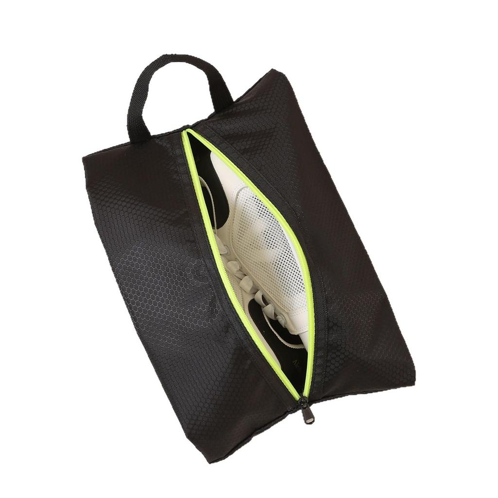 Waterproof Oxford Cloth Travel Shoe Bag with Drawstring - Portable Sneaker Storage Cover
