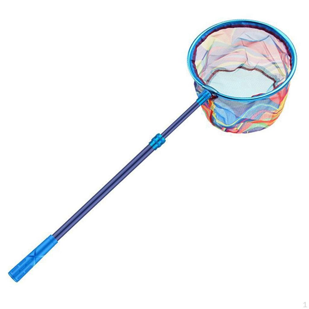 Children's Telescopic Fishing Net for Outdoor with Retractable Handle Collecting