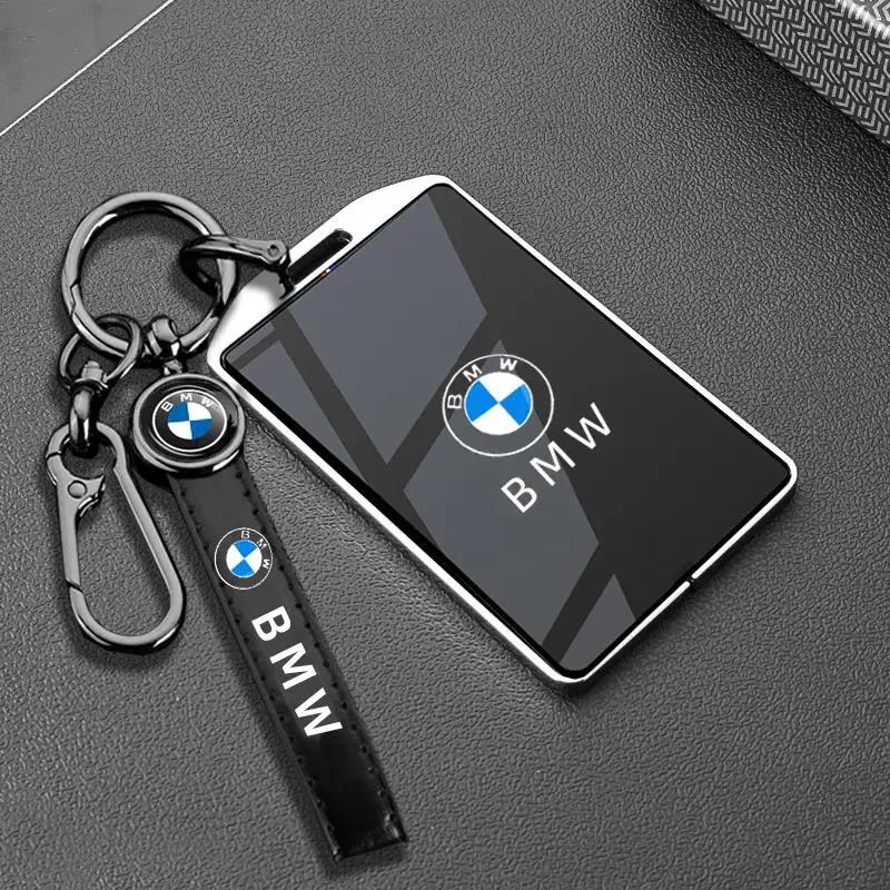 Suitable for BMW Card Key Protection Cover 24 Models X5 Buckle 5 Series 530li Metal 535le Men's 7 Series Card Cover X1X6X7 Shell