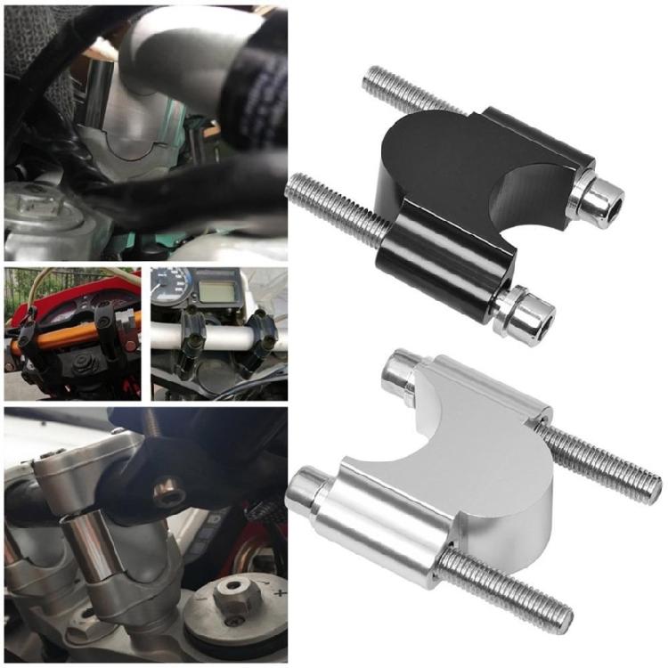Easy Installation Handlebar Risers for Motorcycle Machined Aluminum 22mm/28mm Universal Comfort Safety Upgrade