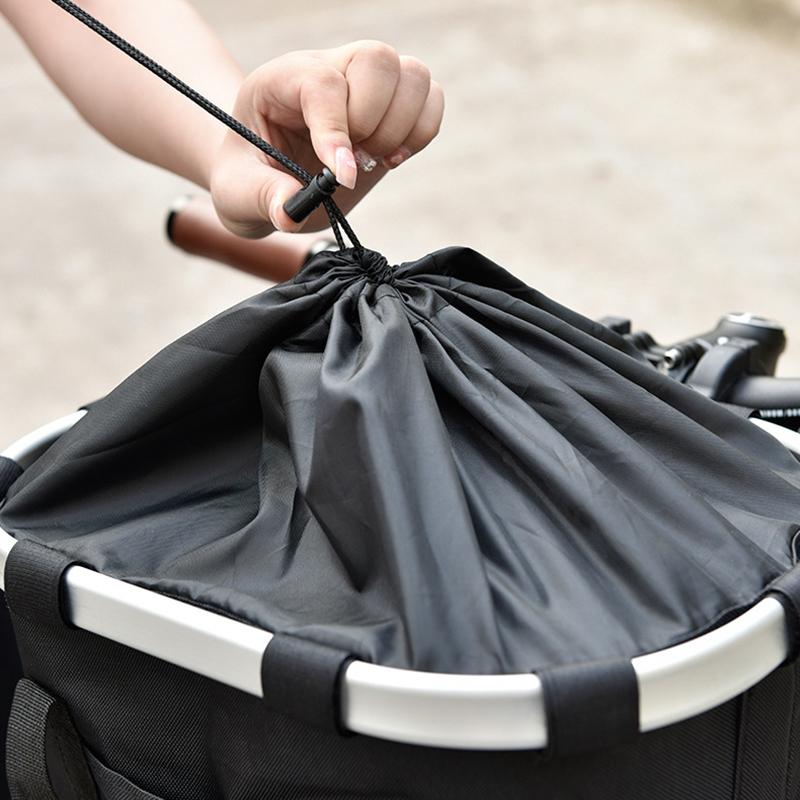 Aluminum Alloy Pet Portable Basket Waterproof Puppy Dog Cat Bicycle Carrier Outdoor Riding Mascotas Accessories for Small Dogs