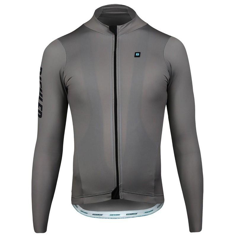 Maglia da Ciclismo a Maniche Lunghe ad Alte Prestazioni per Mountain Bike e Bici da Strada Unisex Traspirante Asciugatura Rapida Design a Strisce
