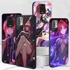Wuthering Waves Yinlin Case for Xiaomi Redmi 10A 10C 9C 12C 9A 9i 10 12 9 Prime 9T K40 Pro Black Soft TPU Mobile Phone Bag Cover