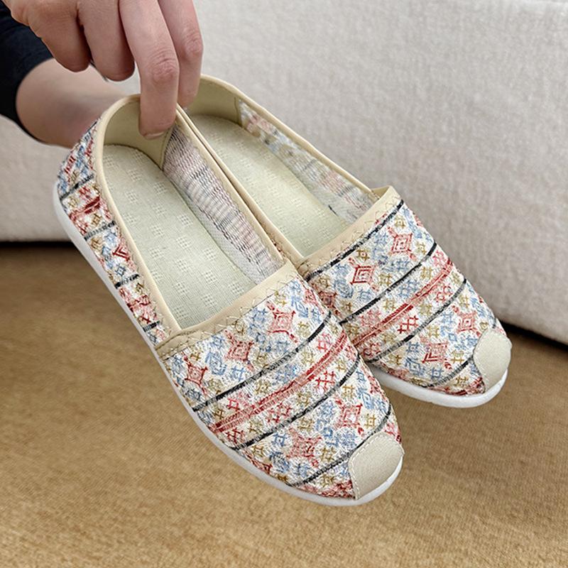 Spring Women's Soft Sole Lazy Canvas Shoes - Korean Style All-Match Fisherman Shoes