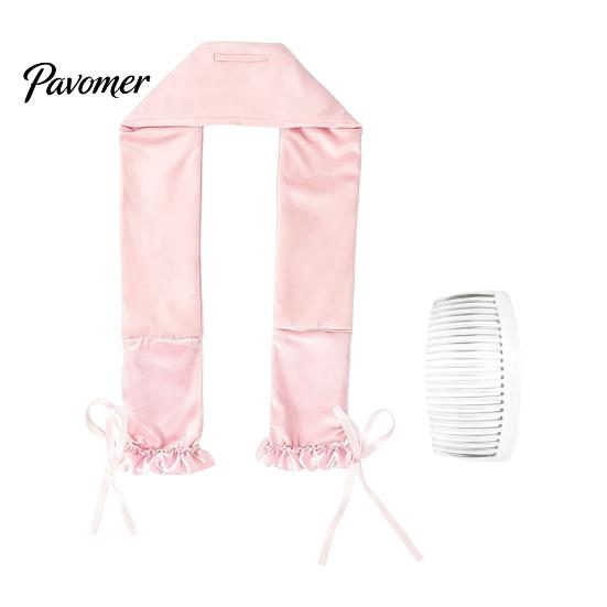 No Heat Curling Hair Band with Comb, Adjustable Drawstring Curler Headband, Women Overnight Tool for Long Thick Styling Tools