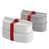 Elastic Band Lunch Box Band Double Layer Bento Box Fixing Strap High Strength Book Bento Case Towel Elastic Band Binding Strap