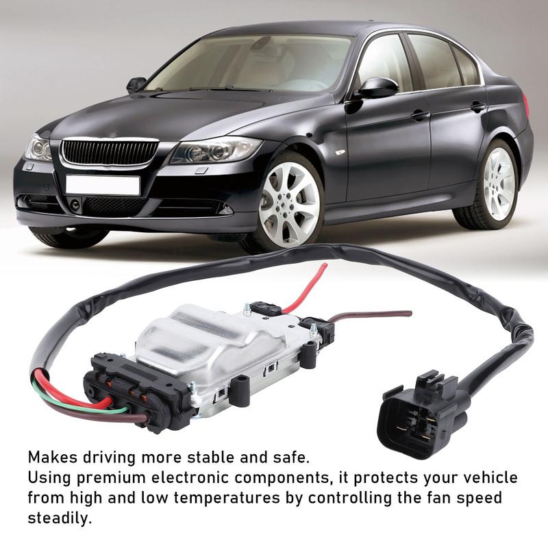 Car Radiator Cooling Fan Control Module 1137328144 Cooling Fan Control Unit for BMW 3 Series E90 E91 316i 318i 320i