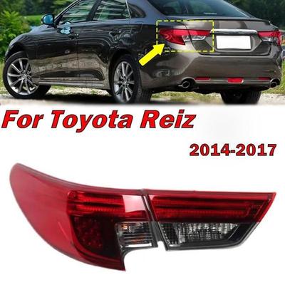 Compatible with Toyota Reiz 2014-2017: Taillights, Brake Lights, Reverse Lights, Rear Headlights, and Taillight Covers.
