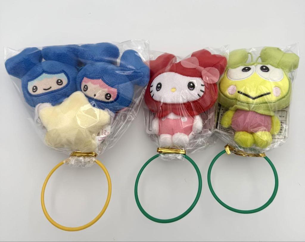 [USED] TWICE LOVERYS Sanrio Mascot Complete Set (gigo Exclusive)