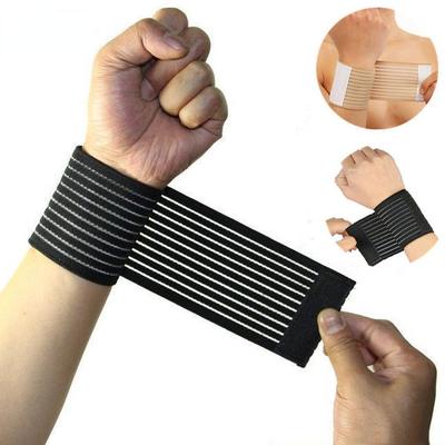 1 BUC Bandă Elastică de Compresie pentru Încheietura Mâinii Unisex, Curea Fixă Înfășurată, Bandaj Anti Entorsă pentru Fitness și Sport, Protector pentru Încheietura Mâinii