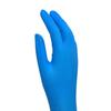 Saferan Nitrile Disposable Size Small Thick Box of Nitrile Latex Powder-Free Gloves, (Approx. 83-92mm Wide), Approx. 0.10mm (Fingertips), Blue, 100,