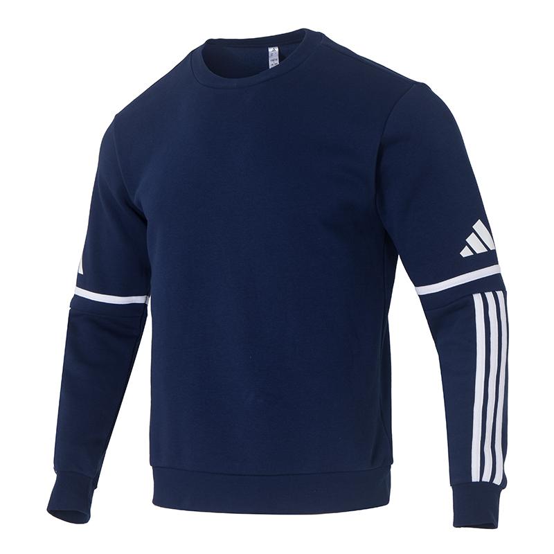 Adidas SQ25 SW CREW Sweatshirt Men s Navy Blue/White JM3547 M