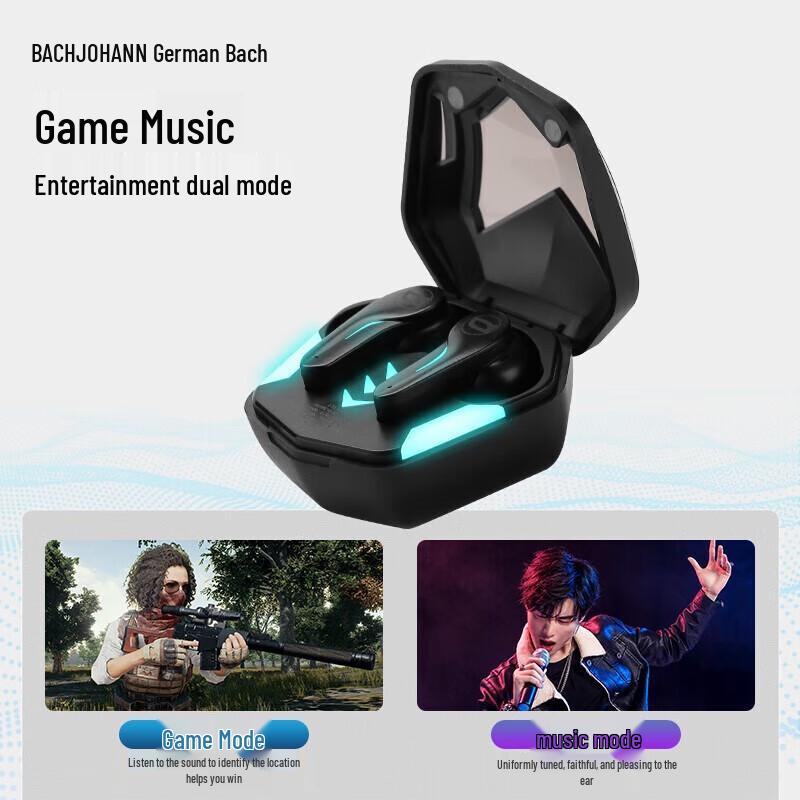 Bach Johann GT-1 Wireless Gaming Earbuds