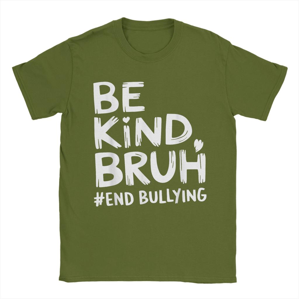 Oversized T-Shirt Beach Be Kind Bruh Unity Day Orange Kids Anti Bullying Week 2025  Tshirt for Men's Cheap Short Sleeve Tees