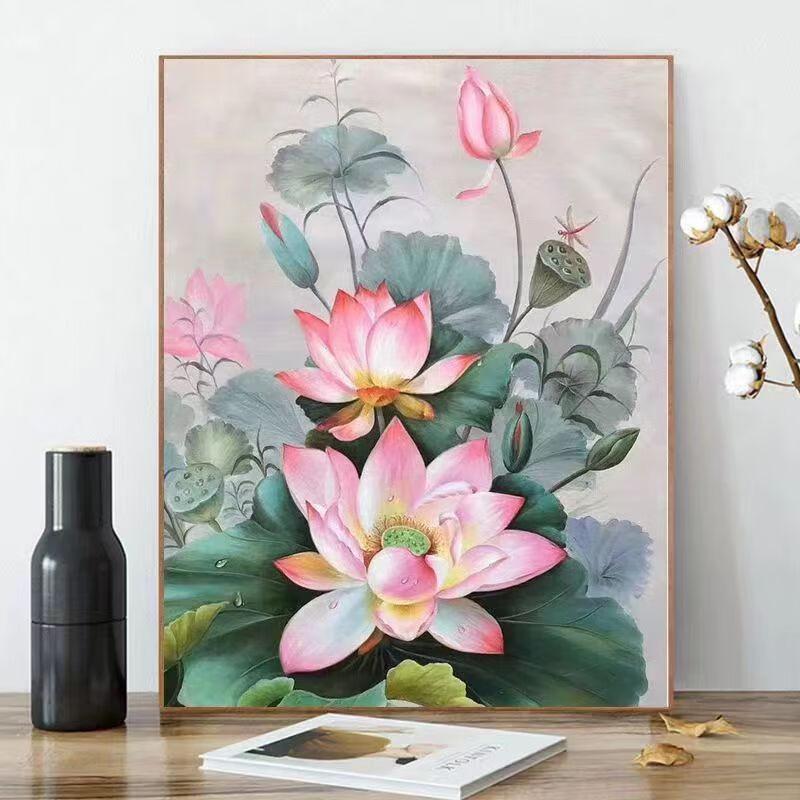 DIY Floral Digital Oil Painting Kit