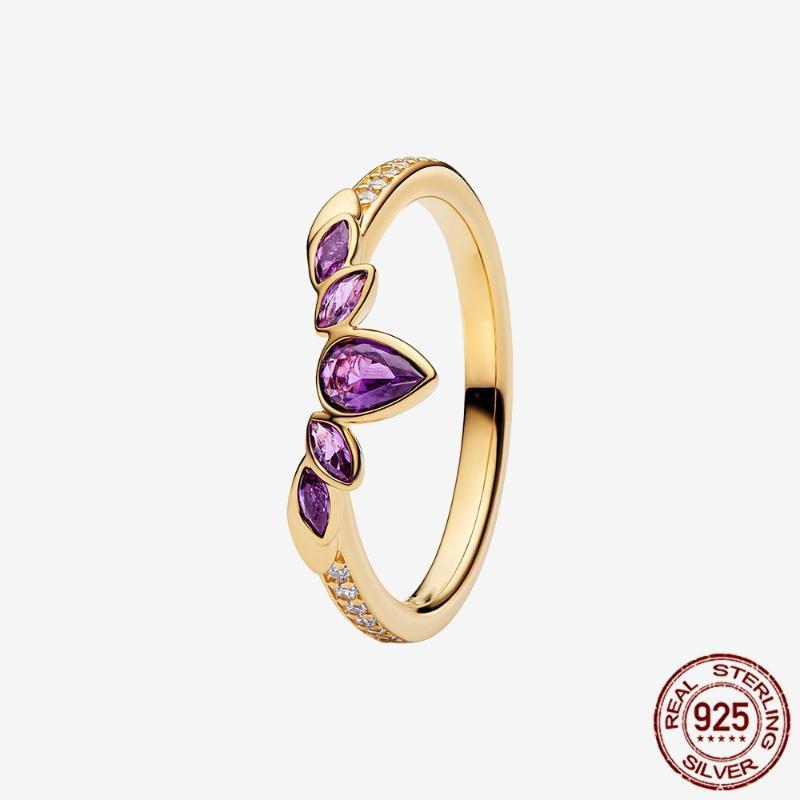 925 Sterling Silver Open Ring Style  Paved Heart Butterfly Flower Colorful Gemstone Ring For Women Daily Wear Jewelry Gift 2026
