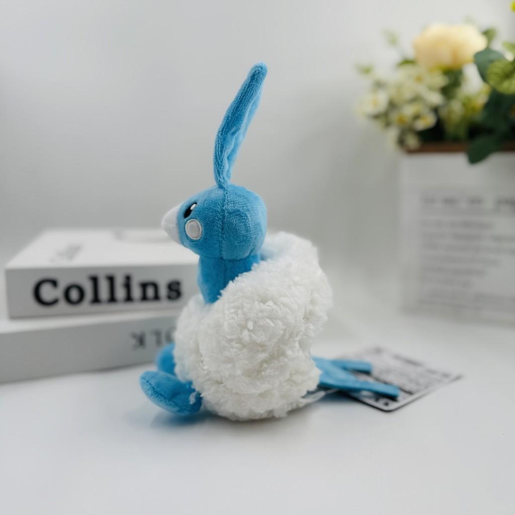 Pokemon Blue Qixi Bluebird Plush Toy With Hang Tag For Kids Collectors