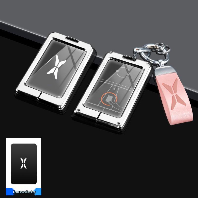 Compatible Key Cover for Xiaopeng 2022 P7/P5, 2021 G3/G3i Models - Unisex Protection & Shell Buckle