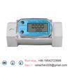 Electronic Fuel Meter Electronic Turbine Flowmeter Diesel Water Liquid Digital Aluminum Alloy 1" 1.5" 2" LCD