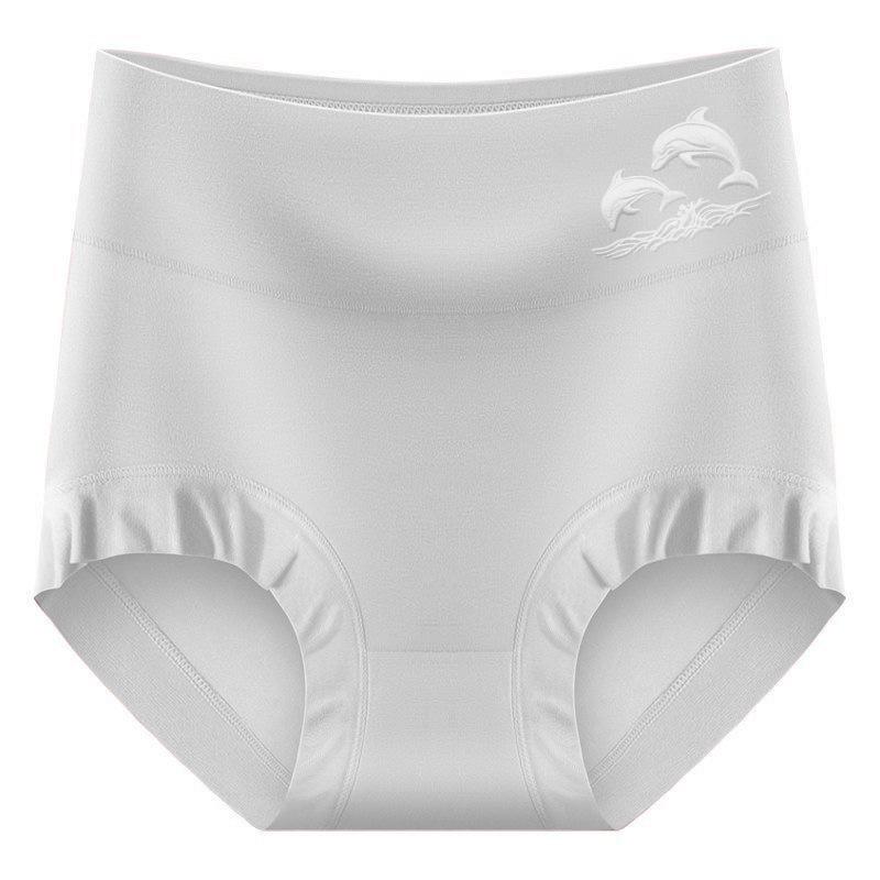 Sealed High-Waisted Women's Modal Underwear: Antibacterial Cotton Crotch, Tummy Control, Butt-Lifting Triangle Panties