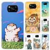 Cartoon Dicker Tiger Handyhülle für Xiaomi Poco X5 X6 X7 Pro F7 Ultra M7 Redmi 15 15C 13 13C 12 12C 10 10A 10C 9 9A 9C 9T Hülle Poc