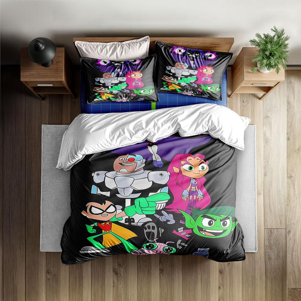 Splat Squad Duvet Cover Set Without Sheet King Queen Double Full Twin Single Size Bed Linen Set