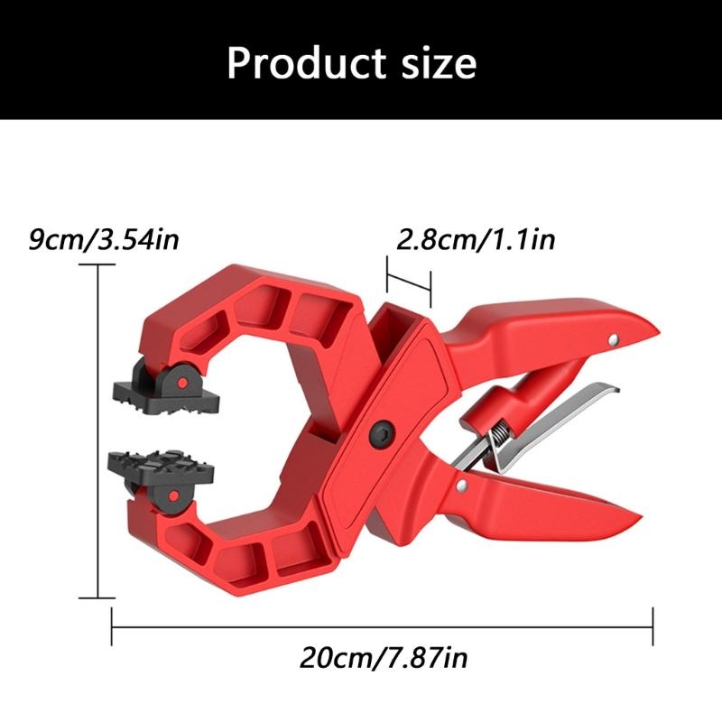 Light Weight Woodworking Clamp Quick Ratchet Carpenter Tool Photography Spring Clamps For Woodworking Fixation Enduring