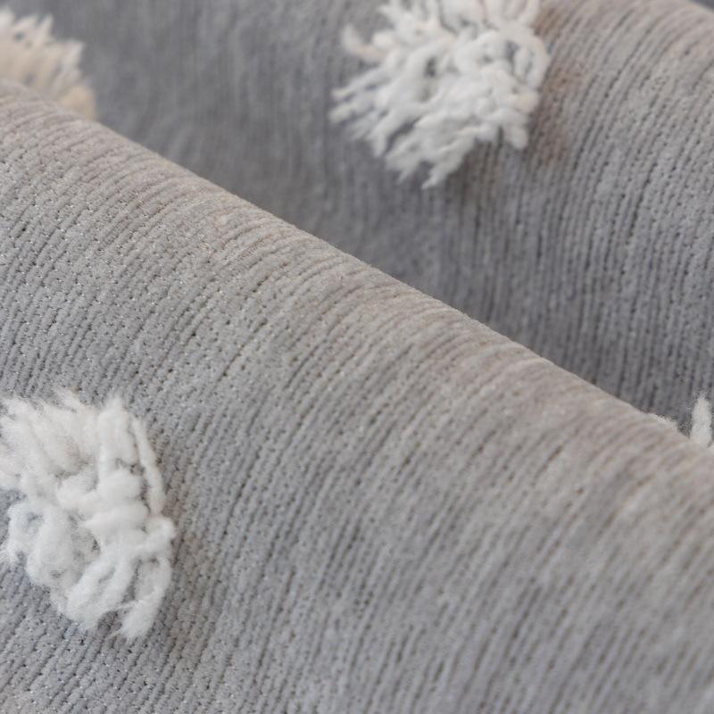 Nordic Geometric Jacquard Couch Cover Double Sided Chenille Anti-scratch Sofa Towel Furniture Protection Slipcover for Dogs Cats