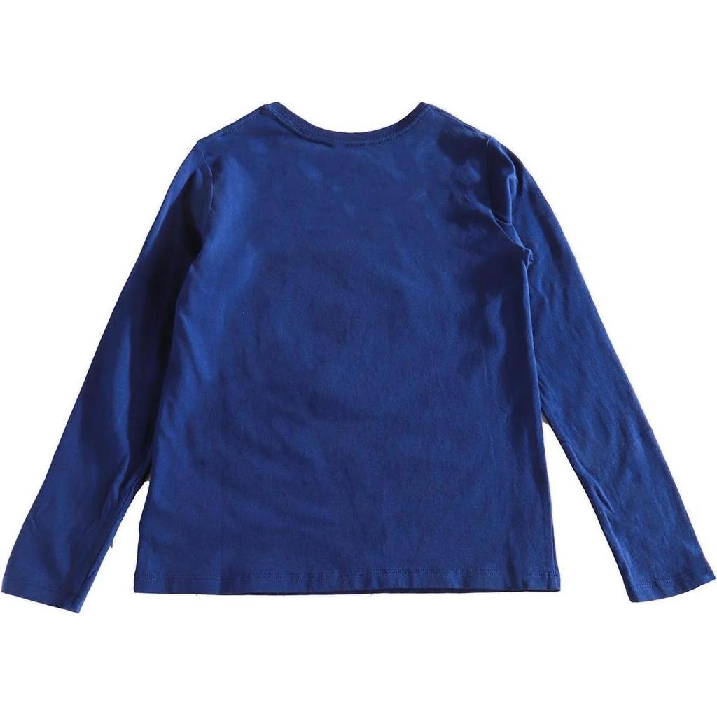 Polo Ralph Lauren T-Shirt Animal Print Pullover Round Neck Long Sleeve Kids tops Blue 313951081-001