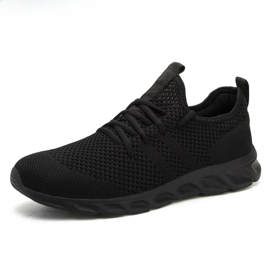 Men Casual Sports Shoes Air Mesh Lightweight Sneakers Anti-slip and Wear-resistant Flat Walking Shoe Athletic Jogging Size 36