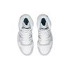 Li Ning Retro 90 Series Comfortable Casual Wear Resistant Shock Absorbing Non-Slip High-Top Lifestyle Shoes Women Shoes White Gray ABCS098-1